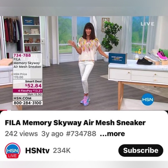 Fila Memory Foam Memory Skyway 2.0 Tye Dye Sneakers - Picture 5 of 5